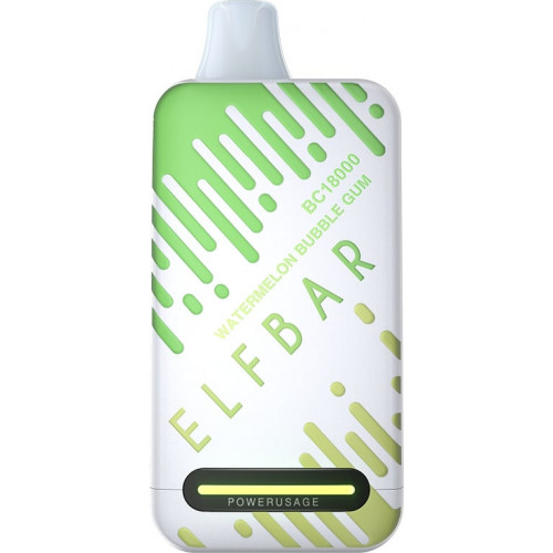 Электронная сигарета Ельф Бар BC 18000 затяжек Арбузная жвачка (Watermelon Bubble Gum)