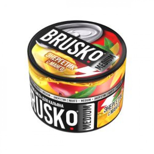 Табак для кальяна Brusko Medium 50 гр (Энергетик с манго)